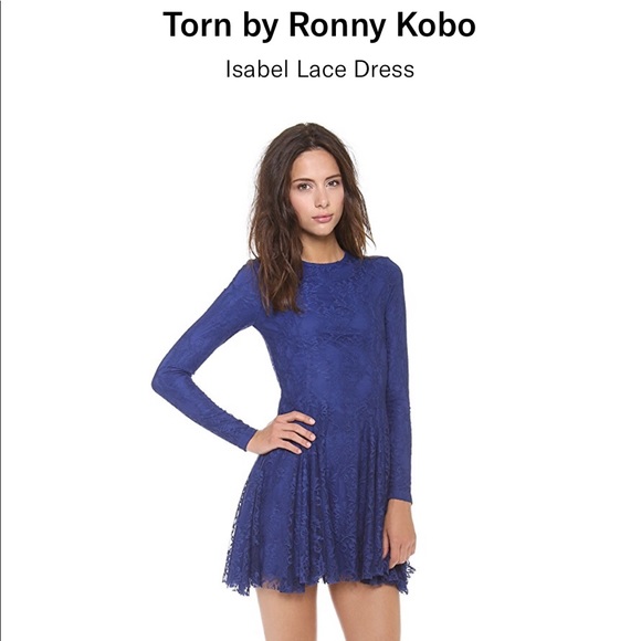 navy blue lace cocktail dress